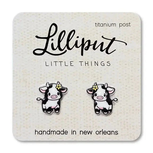 *NEW* Lilliput Little Things Earrings - Baby Cows