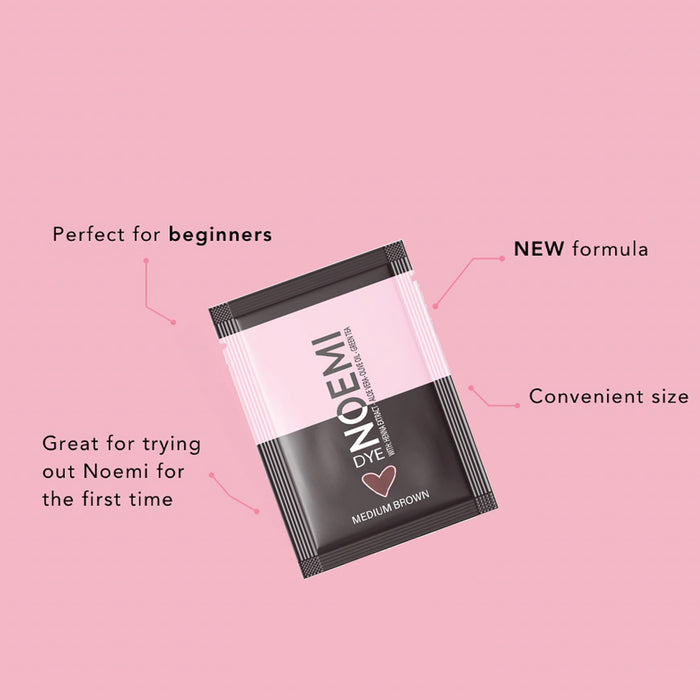Noemi  Hybrid Dye Sachet - New Formula - Medium Brown - 1g