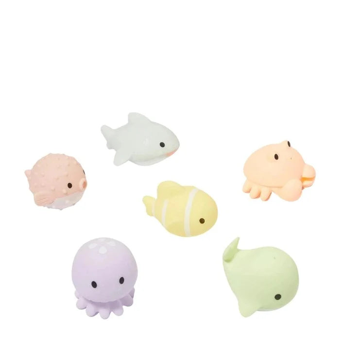 Ocean Friends Sea Animal Splash Water Toys - 6pcs