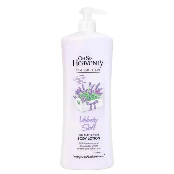 Oh So Heavenly Classic Care Body Lotion velvety soft 1L with lavender and patchouli oils