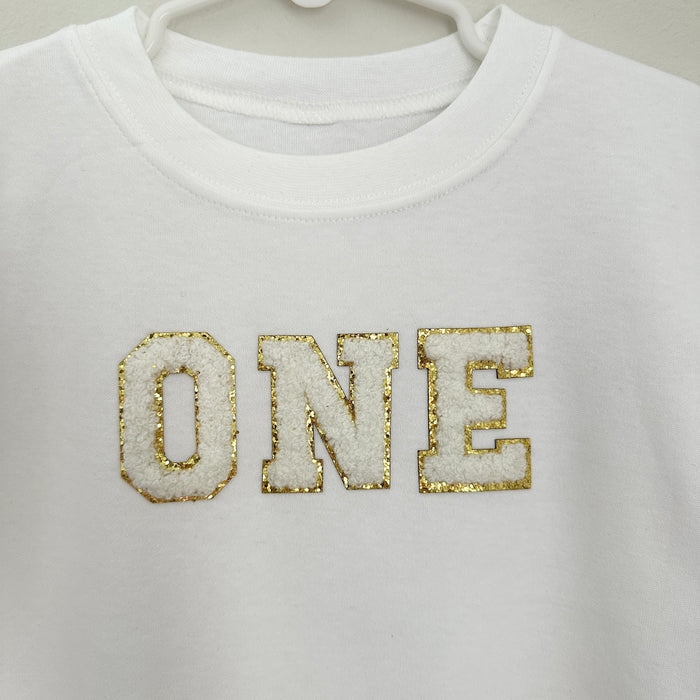 'One' Bubble Romper
