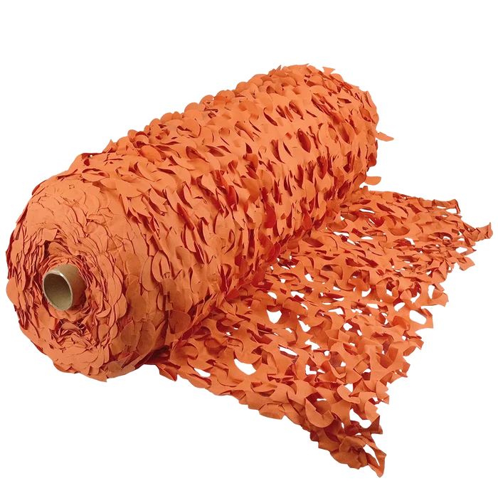 Orange Camo Net - Per Metre - Camo Systems - Camouflage Nets