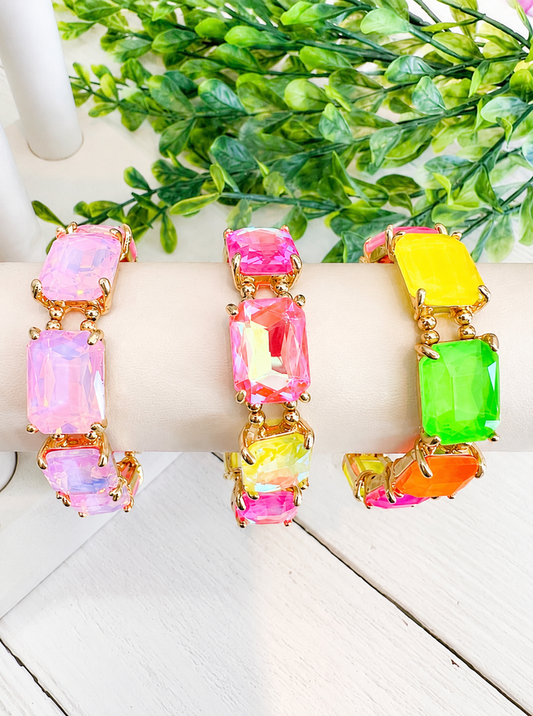 Palm Springs Glam Stretch Bracelet