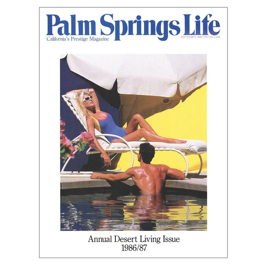 Palm Springs Life September 1986/87 Poster
