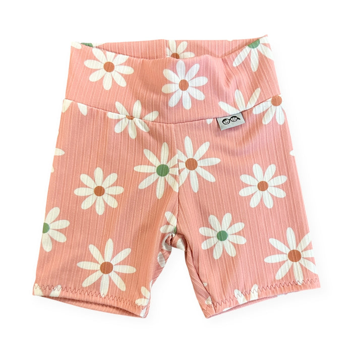 Peach Petals Ribbed Summer Lounge Set