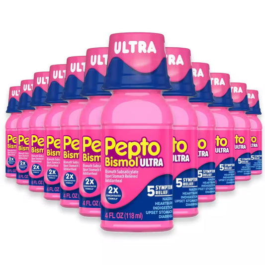 Pepto Bismol Ultra Strength - 4 fl oz - 12 Pack
