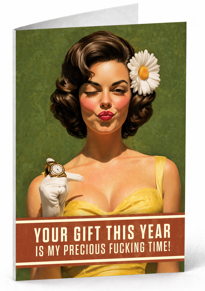 Precious Time Greeting Card