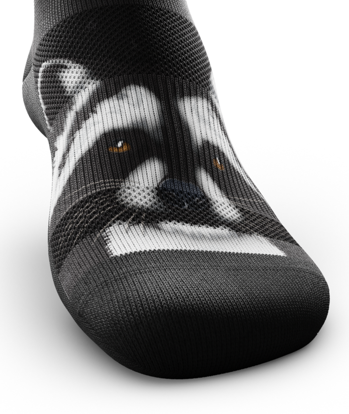 Rad Raccoon Athletic Crew Socks