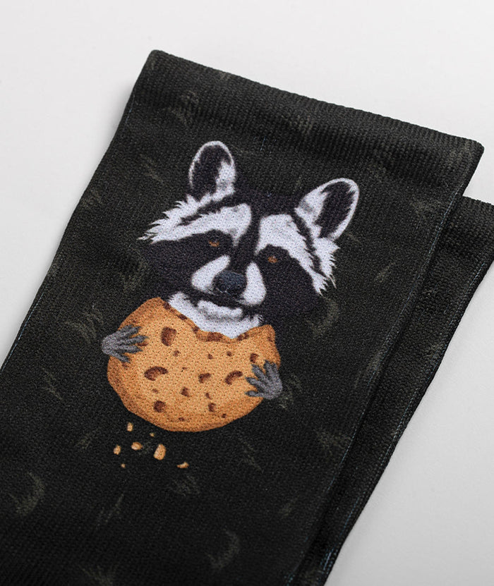 Rad Raccoon Athletic Crew Socks
