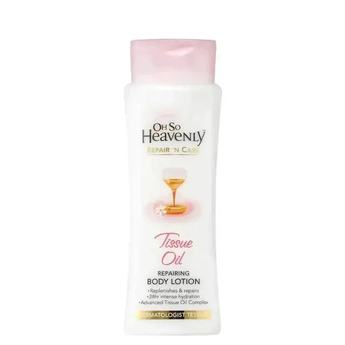 Repair ‘n Care Tissue Oil Body Lotion 375ml bottle with moisturizing skin benefits