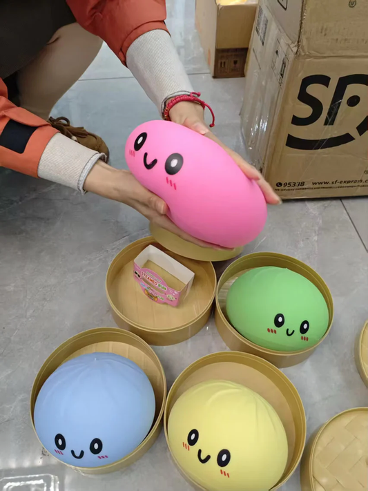 *RESTOCK* Large Dumpling Dough Filled Squish Toy