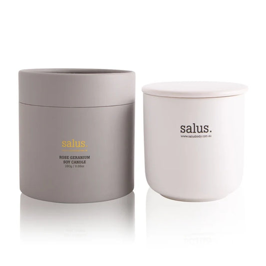 SALUS SOY CANDLE | Rose Geranium - Darling & Domain
