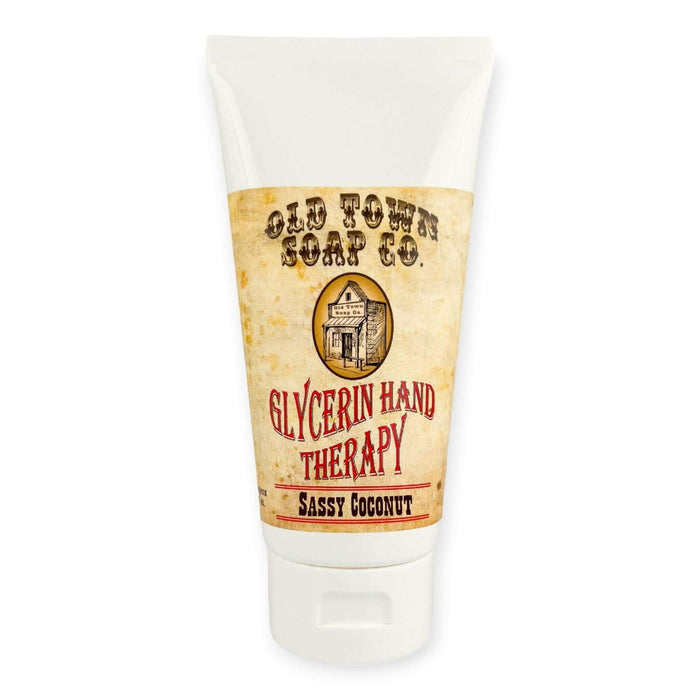 Sassy Coconut 6oz Glycerin Hand Therapy - Old Town Soap Co.