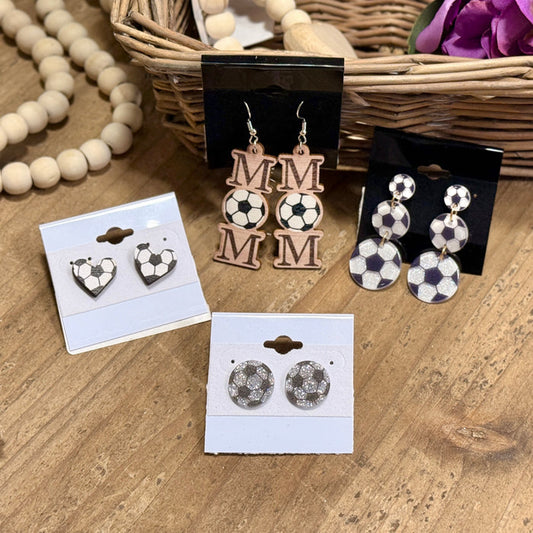 Soccer-Themed Earrings