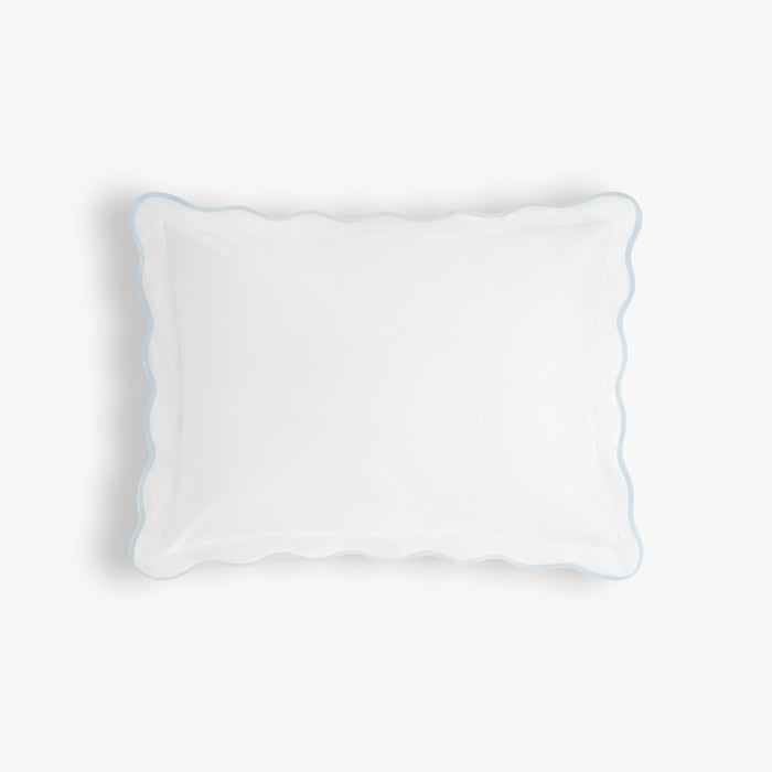 Standard Pillow Sham in Soft Wave - Blue