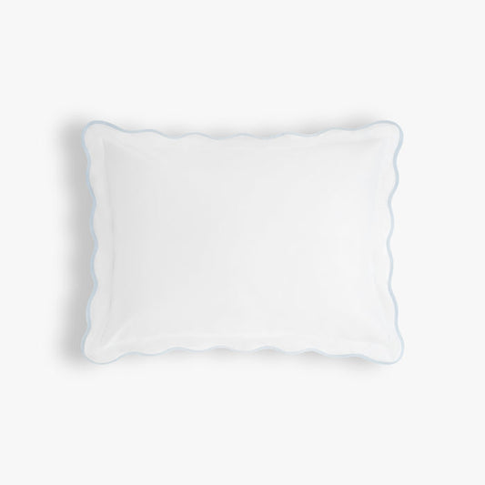 Standard Pillow Sham in Soft Wave - Blue