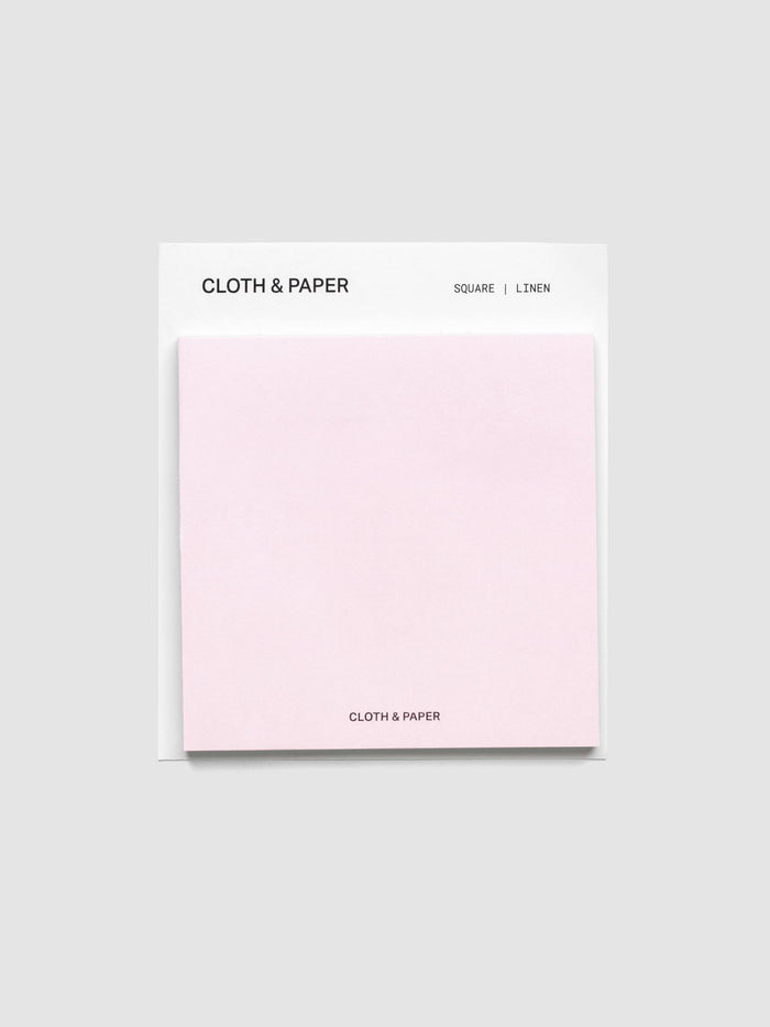 Sticky note set displayed against a neutral background. Color shown is linen.