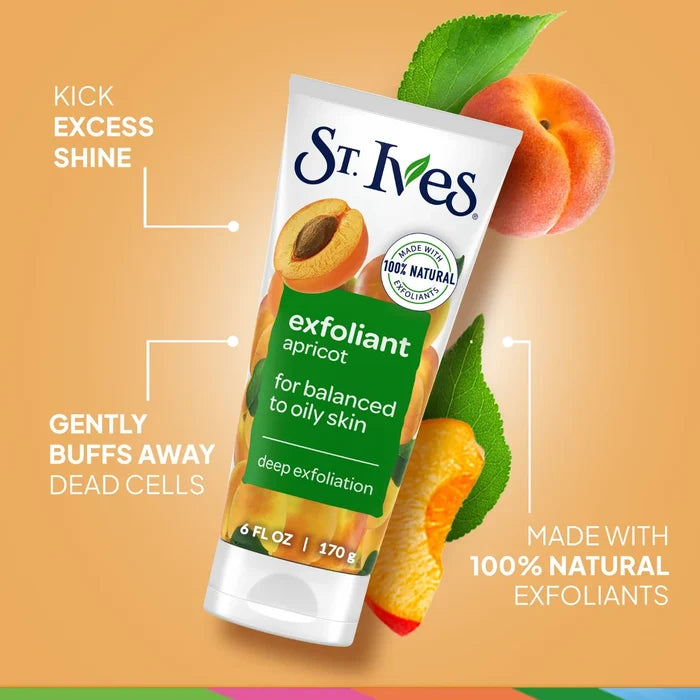 St. Ives BHA Exfoliant Apricot Facewash, 170g