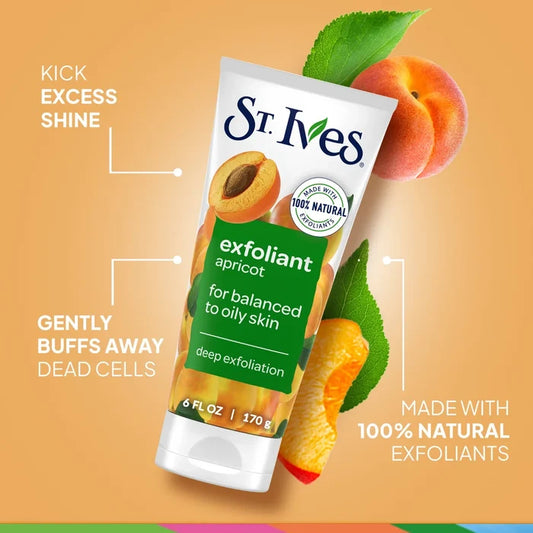 St. Ives BHA Exfoliant Apricot Facewash, 170g