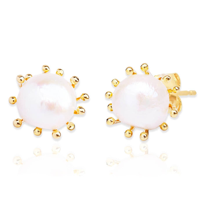 Tai Pearl Bloom Prong Studs