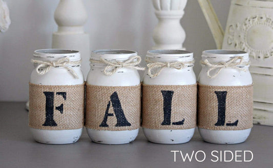 Thanksgiving Table Decor | Autumn Home Decor | Rustic Fall Decorations - Jarful House