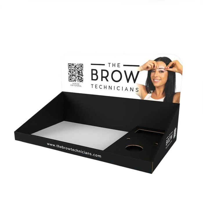 The Brow Technicians Display Stand - Empty