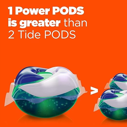 Tide Hygienic Clean Heavy 10x Duty Power PODS Laundry Detergent Pacs, Original, 76 count, For Visible and Invisible Dirt, 3.67kg - Shoppers-kart.com