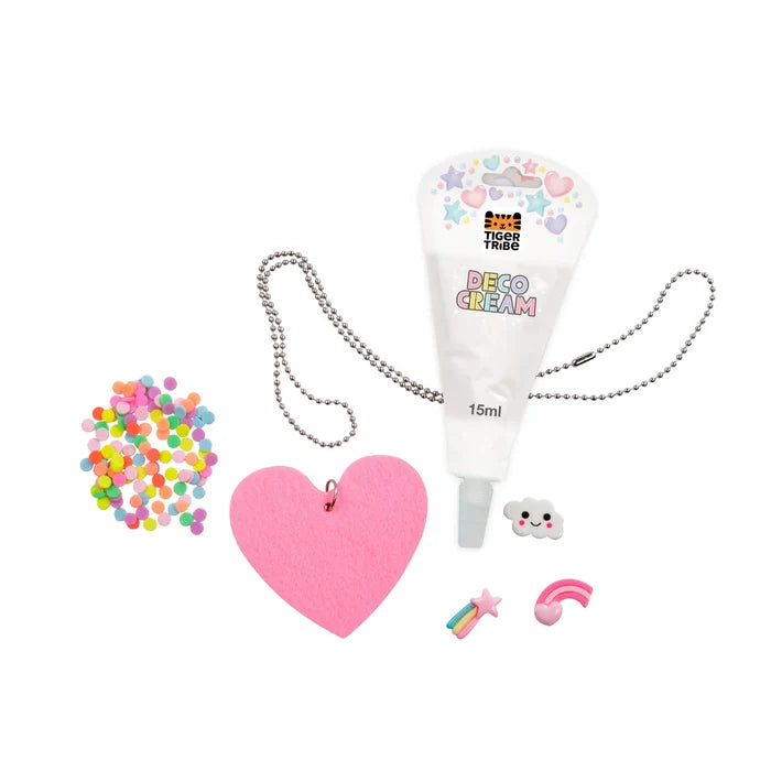 Tiger Tribe Decorama DIY Heart Necklace Kit