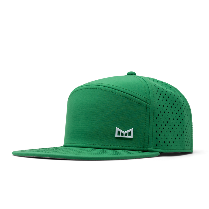 Trenches Icon Hydro Performance Snapback Hat Kelly Green