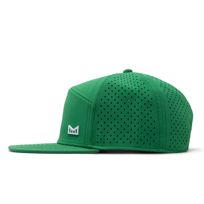 Trenches Icon Hydro Performance Snapback Hat Kelly Green