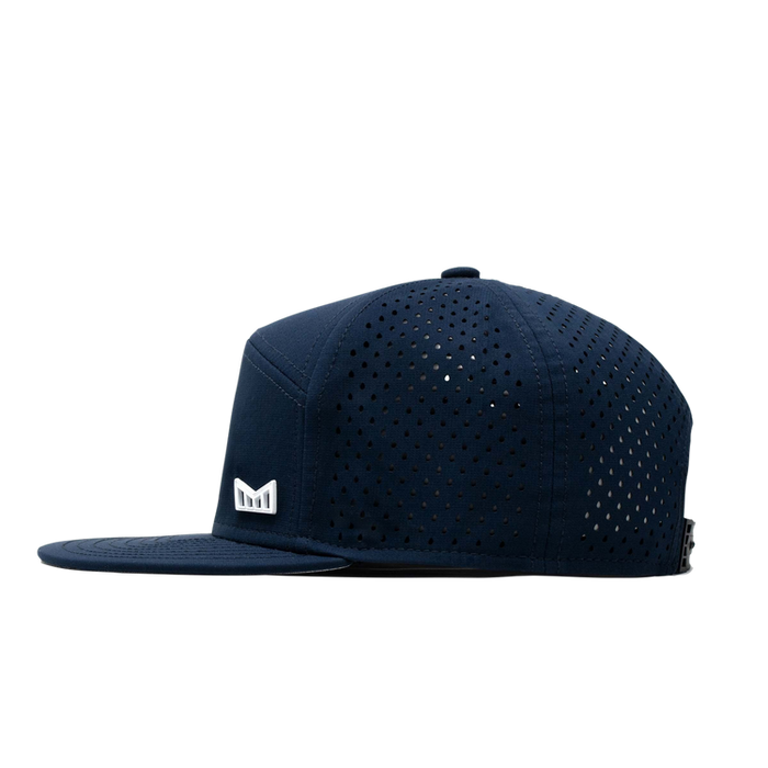 Trenches Icon Hydro Performance Snapback Hat Navy