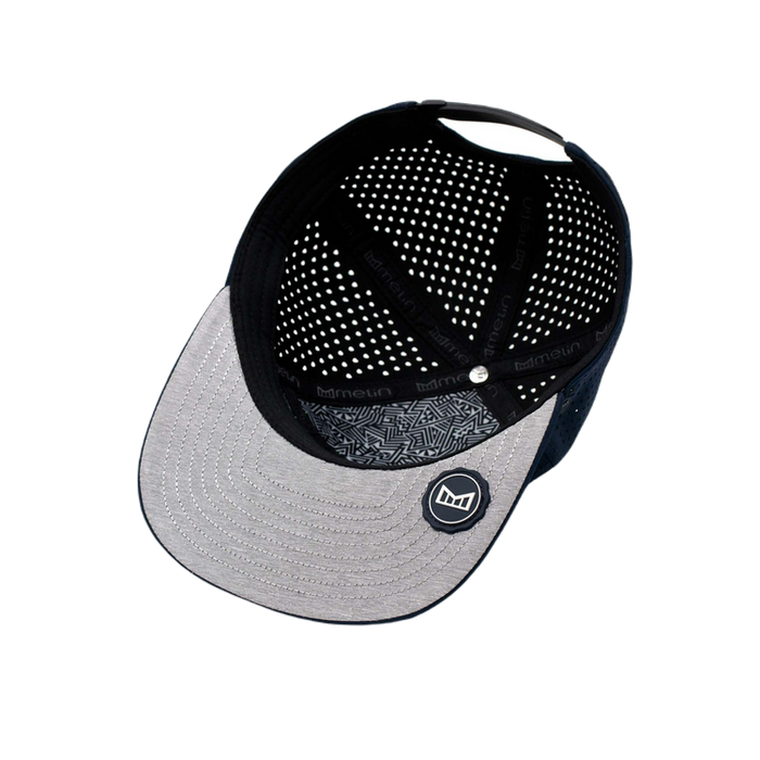 Trenches Icon Hydro Performance Snapback Hat Navy