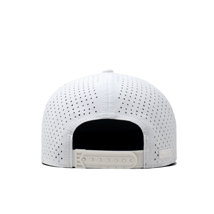 Trenches Icon Hydro Performance Snapback Hat White