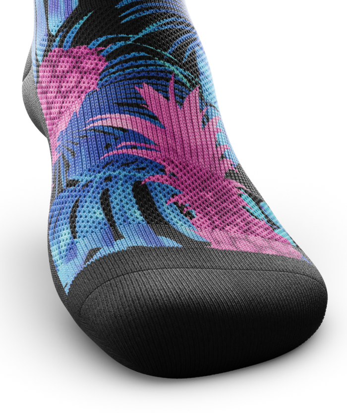 Tropic Like It's Hot Athletic Quarter Socks