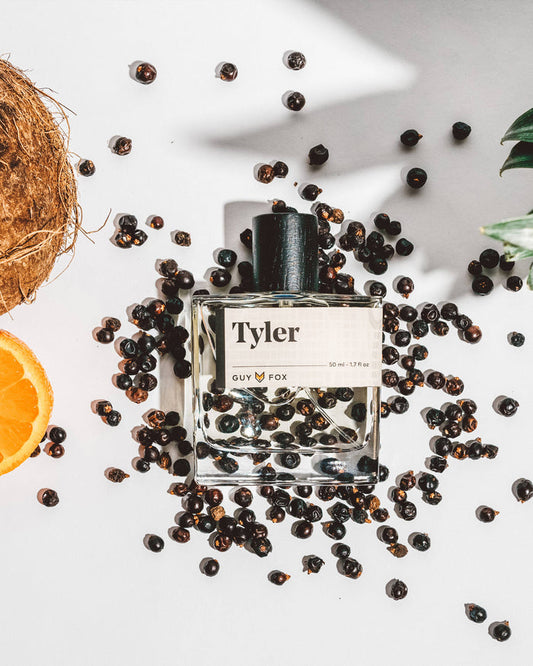 Tyler - Men's Cologne - Coastal Sage, Coconut Water, Juniper 1.7oz