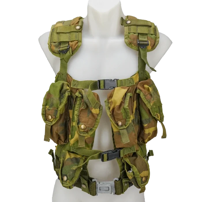USGI 1st Gen Woodland Load Bearing Vest w/ Belt, Item 2 - Film Production Used - Collectables & Rarities