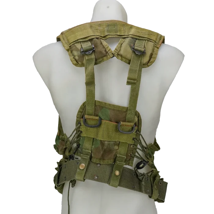 USGI 1st Gen Woodland Load Bearing Vest w/ Belt, Item 7 - Film Production Used - Collectables & Rarities