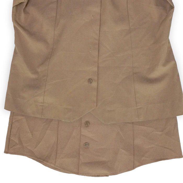 USMC/Navy Women's Khaki Short Sleeve Service Dress Shirt - US Navy Surplus - Service Shirts
