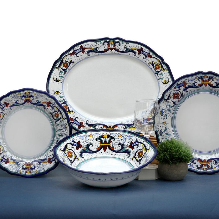VECCHIA DERUTA: Large Oval Platter