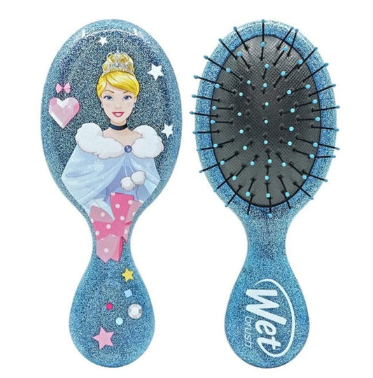 ويت برش فرشة شعر دي تانجلر ميني سندريلا جريتر - Wet Brush Detangler Mini Hair Brush - Cinderella Greater