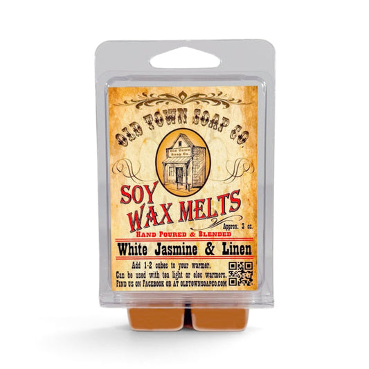 White Jasmine & Linen Wax Melts