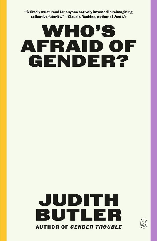 Who's Afraid Of Gender?:  #1
