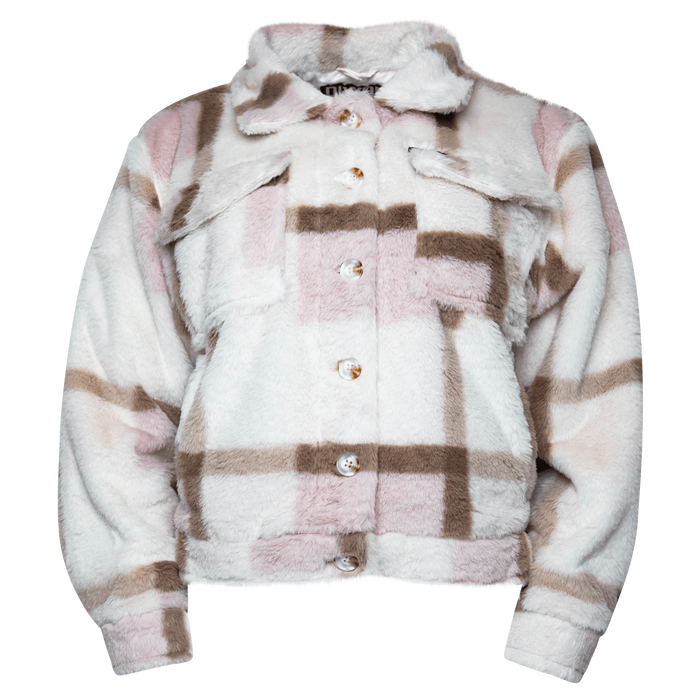 Women's Cropped Shacket - Dusty Rose - Dixxon Flannel Co.