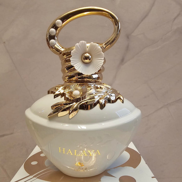 Zakat Parfums | Halaya | Eau De Parfum | 100 ML - 3.4 oz | Unisex Fragrance | Bergamot - Orange Flower & Musk Notes