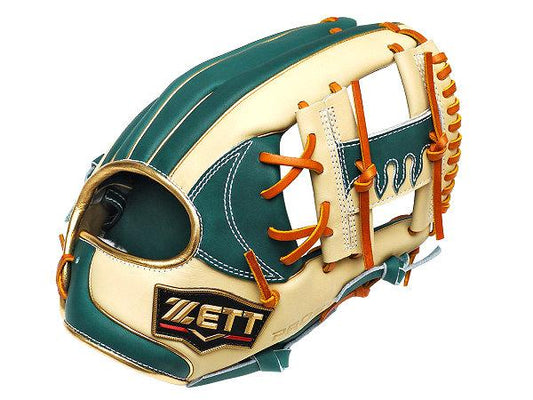 ZETT Prostatus Kenta Imamiya Model 11.5 inch Infielder Glove - Green #1