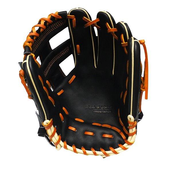 ZETT Prostatus Shogo Nakamura Model 11.75 inch Infielder Glove - Black #7