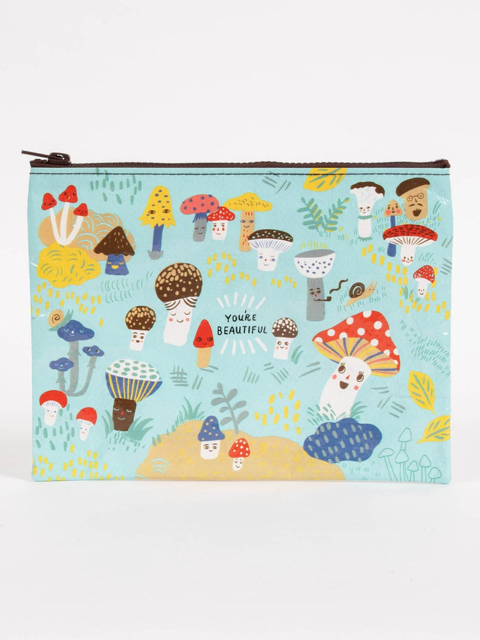 Zipper Pouch | Blue Q